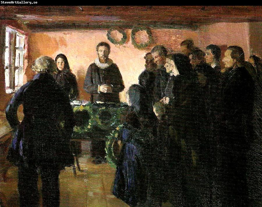 Anna Ancher en begravelse